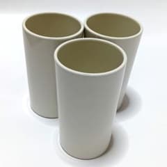 3点◆無印良品 磁器ベージュ キッチンツールスタンドのサムネイル