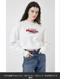 MOUSSY PRODUCT LOGO プルオーバー　オフホワイトのサムネイル