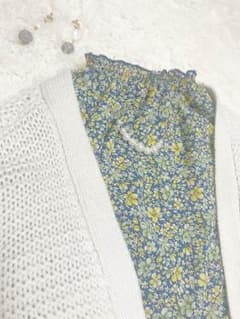 早い者勝ちの3点セット❁メルロー❁小花柄バルーンスリーブブラウスのサムネイル