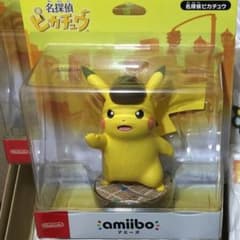 新品未開封 amiibo 名探偵ピカチュウ アミーボ ポケモンシリーズ