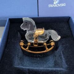 スワロフスキー クリスタル ロッキングホース 199447 - メルカリ