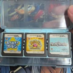 ニンテンドーDS ソフト 6本 星のカービィ ポケモン等【動作未確認】ケース付のサムネイル