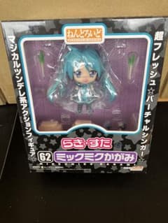 (未使用･未開封品)　ねんどろいど らき☆すたOVA ミックミクかがみ (ノンスケールABS&PVC塗装済み可動フィギュア) ar3p5n1 ねんどろいど 『らき☆すた ミックミクかがみ』 らき☆すたOVA 初音