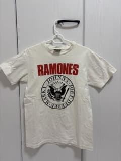 RAMONES ラモーンズ バンドTシャツ ホワイト Mサイズのサムネイル