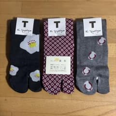 The TAWARAYA タビ型靴下 3足組のサムネイル
