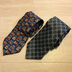 GUCCI&dunhill   ネクタイ2本セットのサムネイル