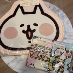 【最終値下げ】サンリオ　当りくじ　ねーねーねこ　ミニマット・マルチクロスセットのサムネイル