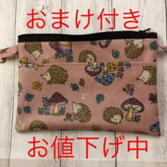 ミニポーチ　マスクケース　おまけ付き6 訳ありのサムネイル