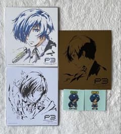 ペルソナ3 PERSONA3 the movie 特典 色紙 シール - メルカリ
