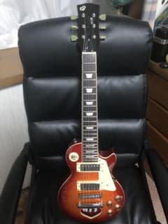 平沢唯モデル ミニギター エレキギター けいおん lespaul レスポールのサムネイル