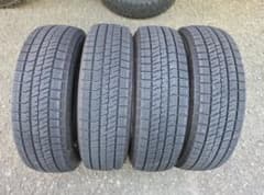 155/65R14バリ山！絶対安心ブリザック！VRX2！23年製造！送料￥300