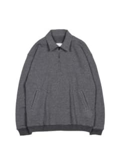 cornierシルクコットンハーフジッププルオーバー - メルカリ