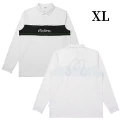 白色XL マルボンゴルフ ポロシャツ シャツ メンズウェア 快適な速乾