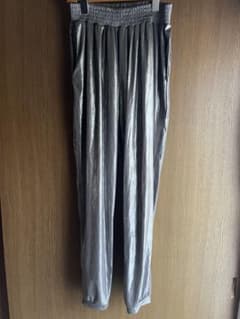 シルバー柔らかゴムウエストレギンスのサムネイル