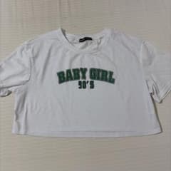 SHEIN BABY GIRL 90’S半袖Tシャツ ホワイト Lのサムネイル