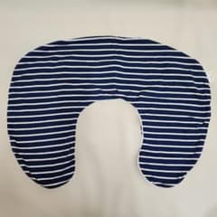 新品★授乳クッションカバー★ ボーダー柄ニット 綿100%のサムネイル