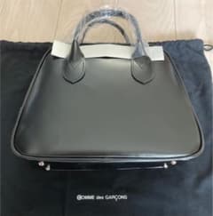 最人気サイズ コムデギャルソン 青山限定 ポーター 台形レザーバッグ 青山バッグのサムネイル