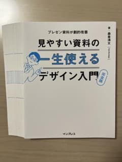 【裁断済】見やすい資料の一生使えるデザイン入門 完全版のサムネイル