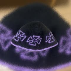 クラッシャーハット黒紫のサムネイル