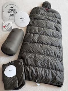 新品　NANGA シュラフ 寝袋 スパニッシュホワイトダックダウン 日本製 新品 NANGA シュラフ 寝袋 スパニッシュホワイトダックダウン 日本製