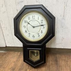 E-3 ジャンク品 昭和レトロ SEIKO セイコー 八角形 振り子時計 掛時計
