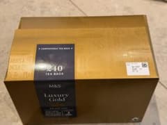 M&S（マークス＆スペンサー） の人気紅茶シリーズ「Luxury Gold」のサムネイル