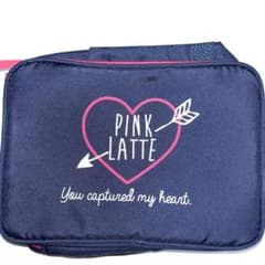 PINK LATTE トラベルポーチ ネイビーのサムネイル