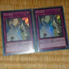 遊戯王 神の通告2枚のサムネイル