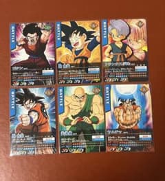 ドラゴンボールZ トレーディングカード 6枚セット ドラゴンボールZ データカードダス 6枚セット - メルカリ