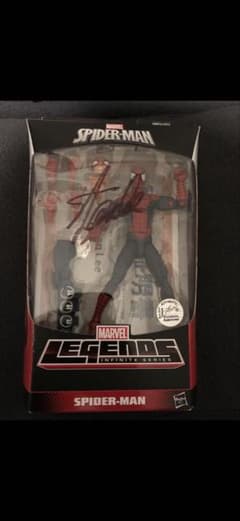 【超激レア】MARVEL LEGENDS スパイダーマン（スタンリー直筆サイン 超激レア】MARVEL LEGENDS スパイダーマン（スタンリー直筆サイン