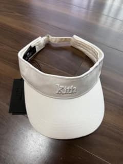 kith serif washed twill visor sandrift 白 - メルカリ