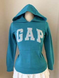 GAP ロゴパーカー y2k平成ギャル フェアリーグランジ エメラルド