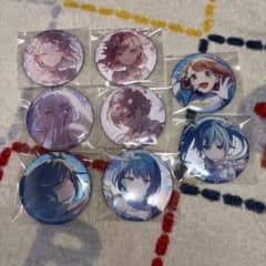 プロセカ 50a グリ缶 暁山瑞希 東雲絵名 宵崎奏 グリッター缶バッジ