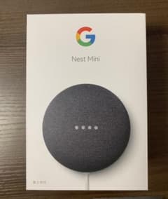 【除菌済み】純正Google GOOGLE NEST MINI CHARCOALのサムネイル