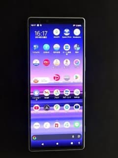 美品 Xperia 1 SOV40 auSIMフリー ホワイト - メルカリ