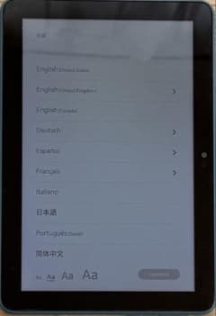 Amazon Fire hd8 第10世代のサムネイル