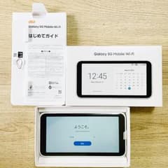 Galaxy 5G Mobile Wi-Fi SCR01SWU ホワイトのサムネイル