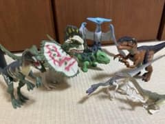 【超希少】93年当時物　ジュラシックパーク　ハズブロ　恐竜フィギュア 7体セット 超希少】93年当時物 ジュラシックパーク ハズブロ 恐竜フィギュア 7体