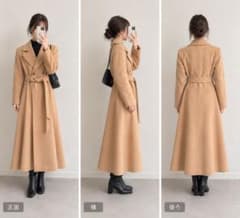 Lily Brown ロングコート ベージュのサムネイル