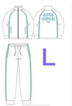 ハイキュー ジャージ 上下セット 青葉城西 10周年 Lサイズ ハイキュー!!青葉城西高校 ジャージ L 上下セット ユニフォーム 新品