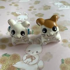 p 平成レトロ とっとこハム太郎 ミニチュア フィギュア ごっこ遊び