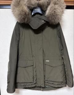 最終お値下げ✳︎ Woolrich ファー付きダウンジャケット オリーブ 