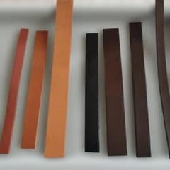 レザークラフト用 本革紐 7本セットのサムネイル