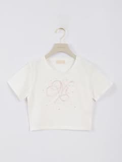 An MILLE アンミール ビジューミニTシャツのサムネイル