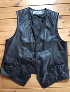 vintage レザーベストのサムネイル
