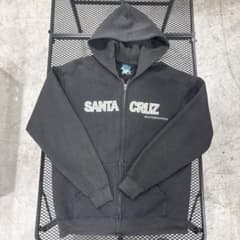 SANTA CRUZ SKATEBOARDS ジップパーカー　USA 90sのサムネイル