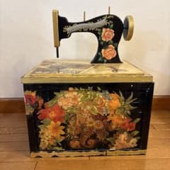 デコパージュ&トールペイント 収納ボックスのサムネイル