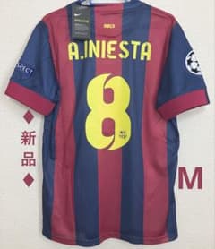 ♦︎新品♦︎8イニエスタMサイズバルセロナユニフォーム - メルカリ
