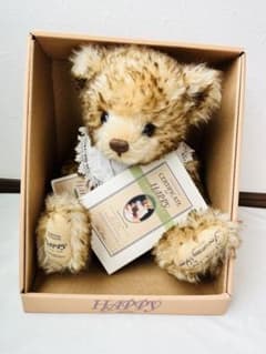 【箱付き】サンアロー テディベア ハッピー ぬいぐるみ　379/2000 箱付き】サンアロー テディベア ハッピー ぬいぐるみ 379/2000 - メルカリ