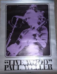 ポール・ウェラー LIVE WOOD 販促ポスターのサムネイル